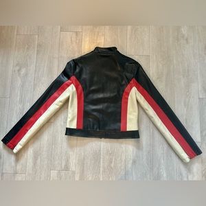Women’s leather racing jacket size XL by Urban Rags